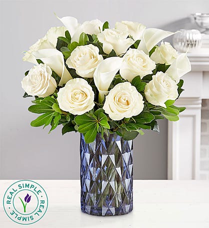 White Rose & Calla Lily by Real Simple®